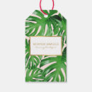 Recherche de tropical étiquettes cadeau Élégant
