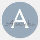 Recherche de monogram bridal shower autocollants Élégant