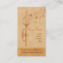 Recherche de klaxons cartes visite Musicien