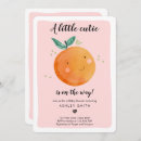 Recherche de clementine baby shower invitations Oranges