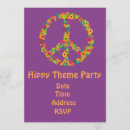 Recherche de partie 60s invitations Hippie