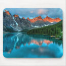 Recherche de paysage montagne tapis souris Reflet de l'eau