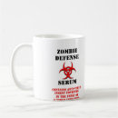 Recherche de la défense tasses Zombis