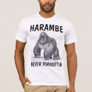 Recherche de harambe gorilla tshirts Chemises