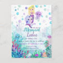 Zoek naar mermaid party uitnodigingen For kids
