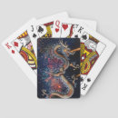 Recherche de dragon chinois jeux de cartes Célébration
