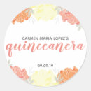 Recherche de quinceañera autocollants Fleurs