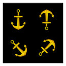 Recherche de ancre de bateau posters Mer