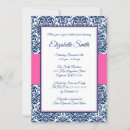 Recherche de pink and blue invitations Moderne
