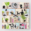 Recherche de lampe horloges Fleurs