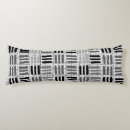 Recherche de dessin géométrique coussins Monochrome