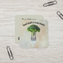 Recherche de logo fourchette cartes visite Nourriture