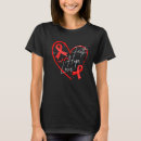 Recherche de ruban rouge tshirts Monde