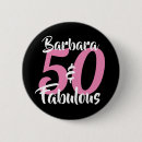 Recherche de cinquantième anniversaire badges Rose