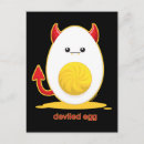 Recherche de oeufs plat cartes postales Kawaii