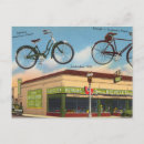 Recherche de magasin vintage cartes postales Vélo