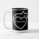 Recherche de amour de chat mugs bouteilles Nom