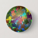 Recherche de verre coloré badges Mosaïque