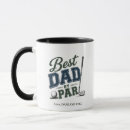 Recherche de humour golf tasses Dad