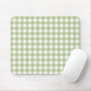 Recherche de vichy tapis souris Blanc