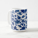 Recherche de bleu de delft tasses Floral