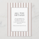 Recherche de arrière plan rayé invitations Minimaliste