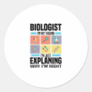Zoek naar biologen stickers Bioloog