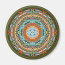 Recherche de de kaléidoscope refrigérateur magnets Mandala