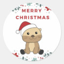 Recherche de loutre mignonne autocollants Amoureux des animaux