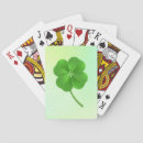 Recherche de trèfle jeux de cartes Patrick
