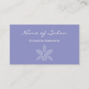 Recherche de lavender cartes visite Simple