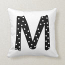 Zoek naar monogram m kussens Letter