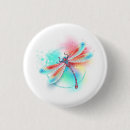 Recherche de libellules badges Arc en ciel