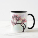 Recherche de fleurs de cerisier japonaises tasses Cerise