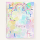 Recherche de licorne magique carnets Pastel
