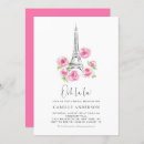 Recherche de paris bridal shower invitations Élégant