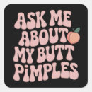 Recherche de fesses autocollants Humour