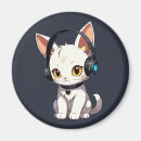 Recherche de miaou magnets Kawaii