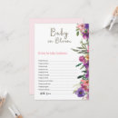 Recherche de souhaits pour le bébé invitations Typographie