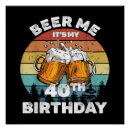 Recherche de de bière posters Anniversaire