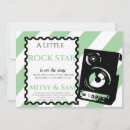 Recherche de rock a bye baby shower invitations Bébé