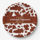 Recherche de vaches assiettes en papier Ferme