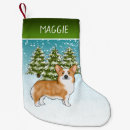 Recherche de corgi pembroke de chaussette de noël Vacances