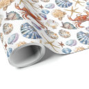 Recherche de seashell papier cadeau Étoile de mer