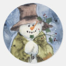 Recherche de houx de noël autocollants Neige