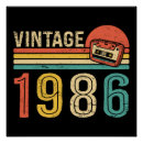 Recherche de musique des années 80 posters Vintage