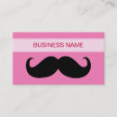 Recherche de moustache noire cartes visite Mignon
