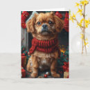 Zoek naar pekinese kaarten Kerstmis