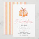 Recherche de bébé citrouille invitations Octobre