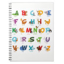 Zoek naar alphabet notitieboeken Kleurrijk